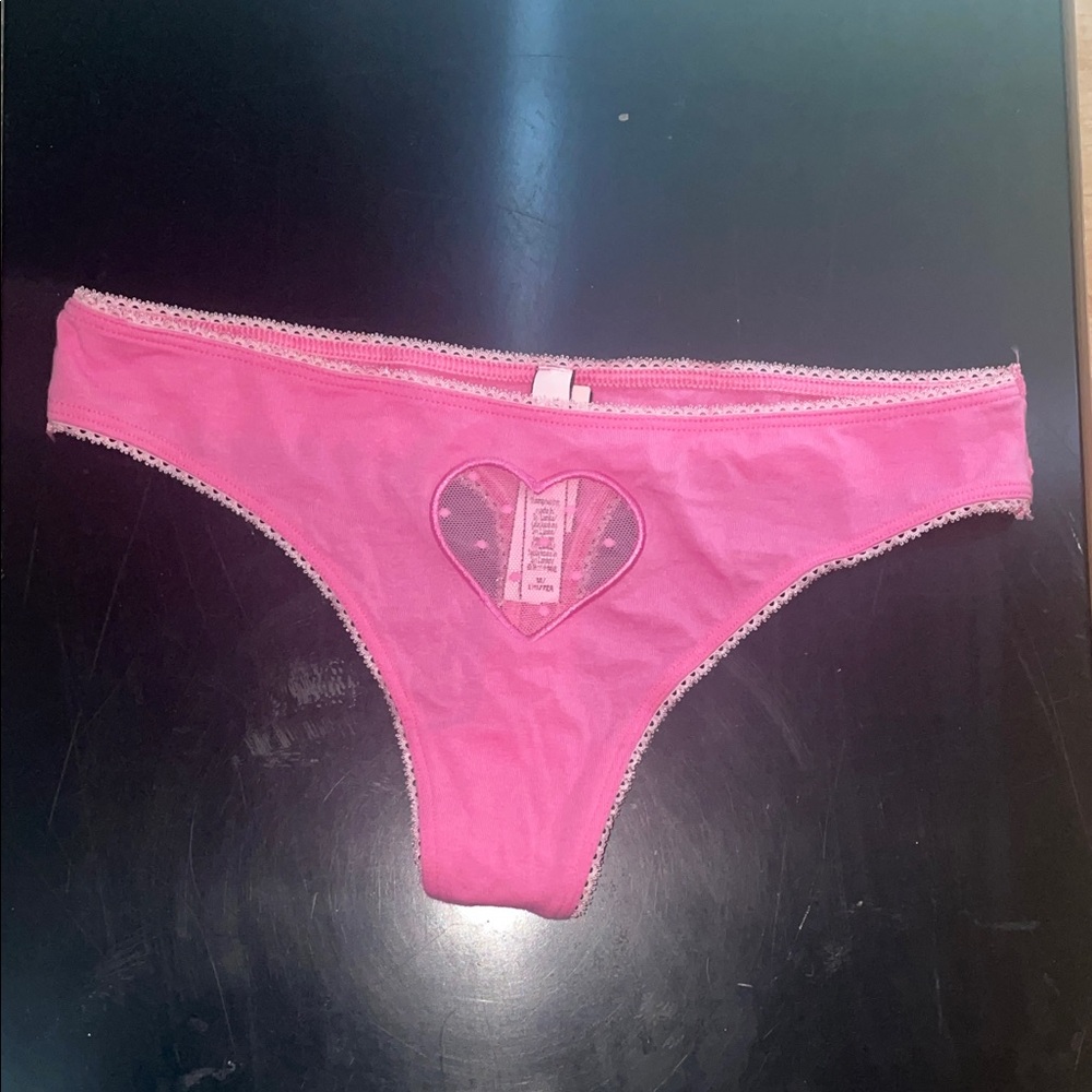 Victoria's Secret Pink Heart Panties